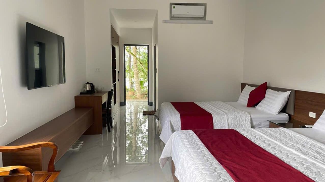 Bach Dai Dung Hotel Ha Tinh Bagian luar foto